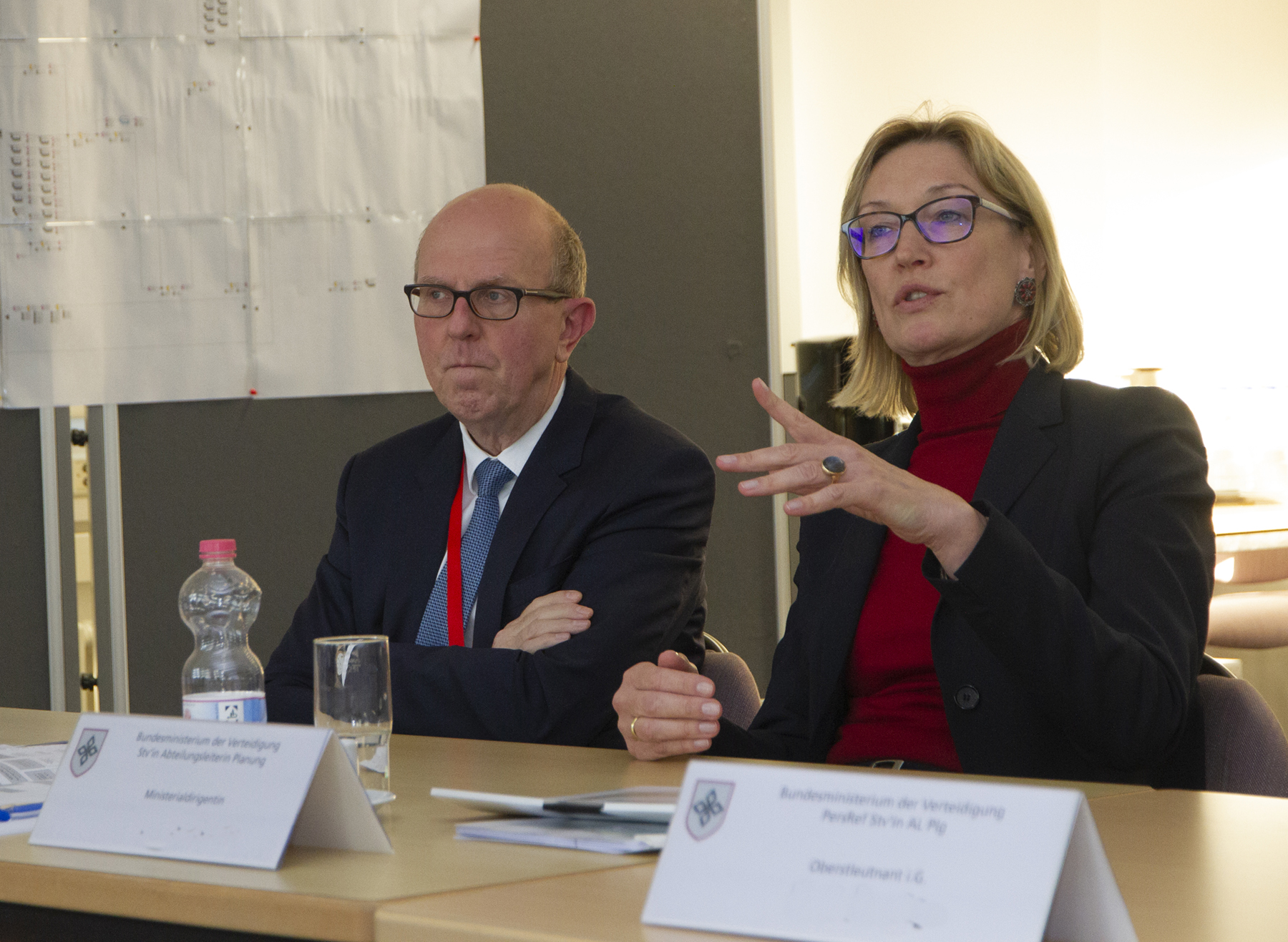 Ministerialdirigentin Totter im offenen Gespräch