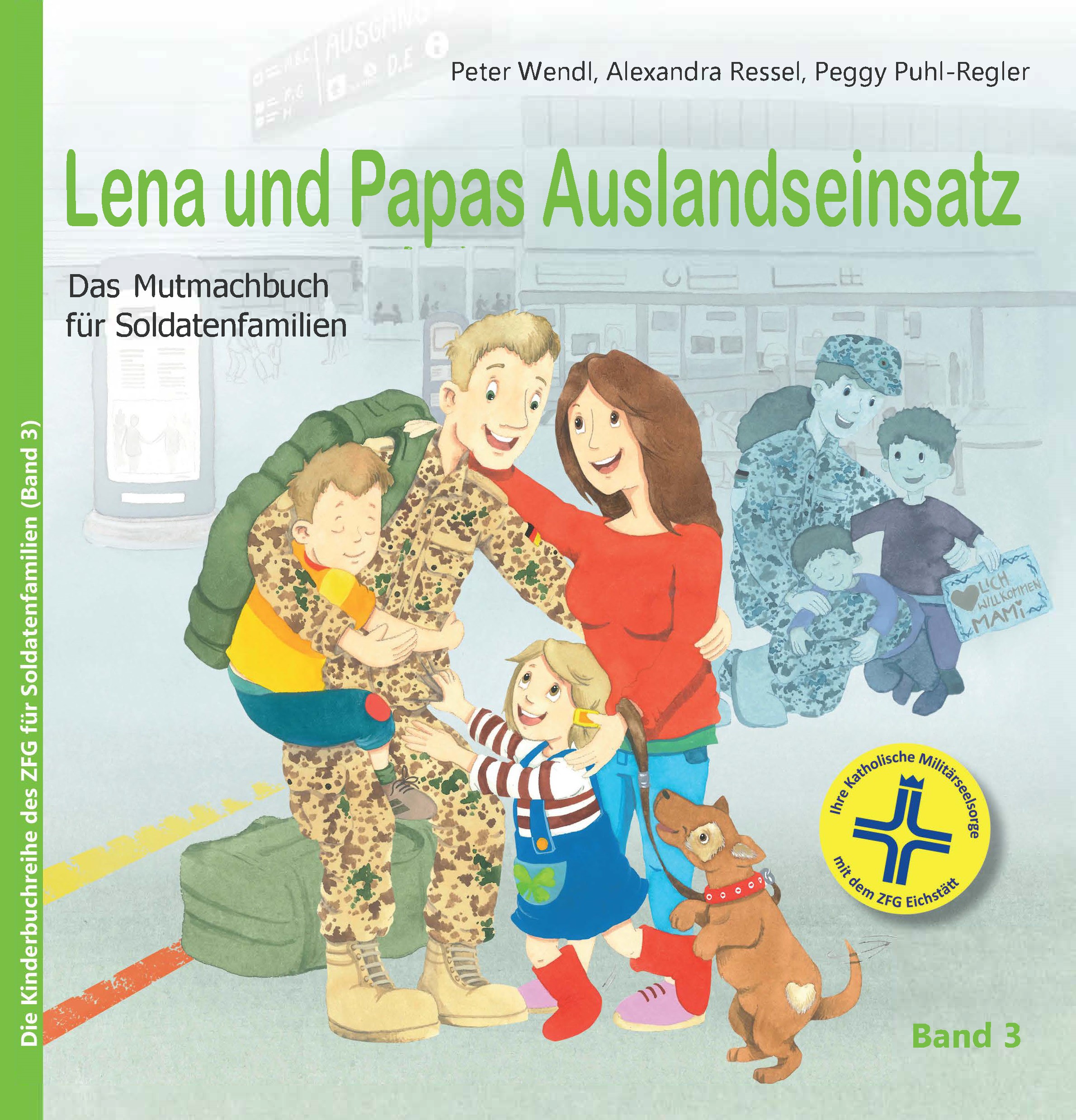 Buchcover Lena und Papas Auslandeinsatz