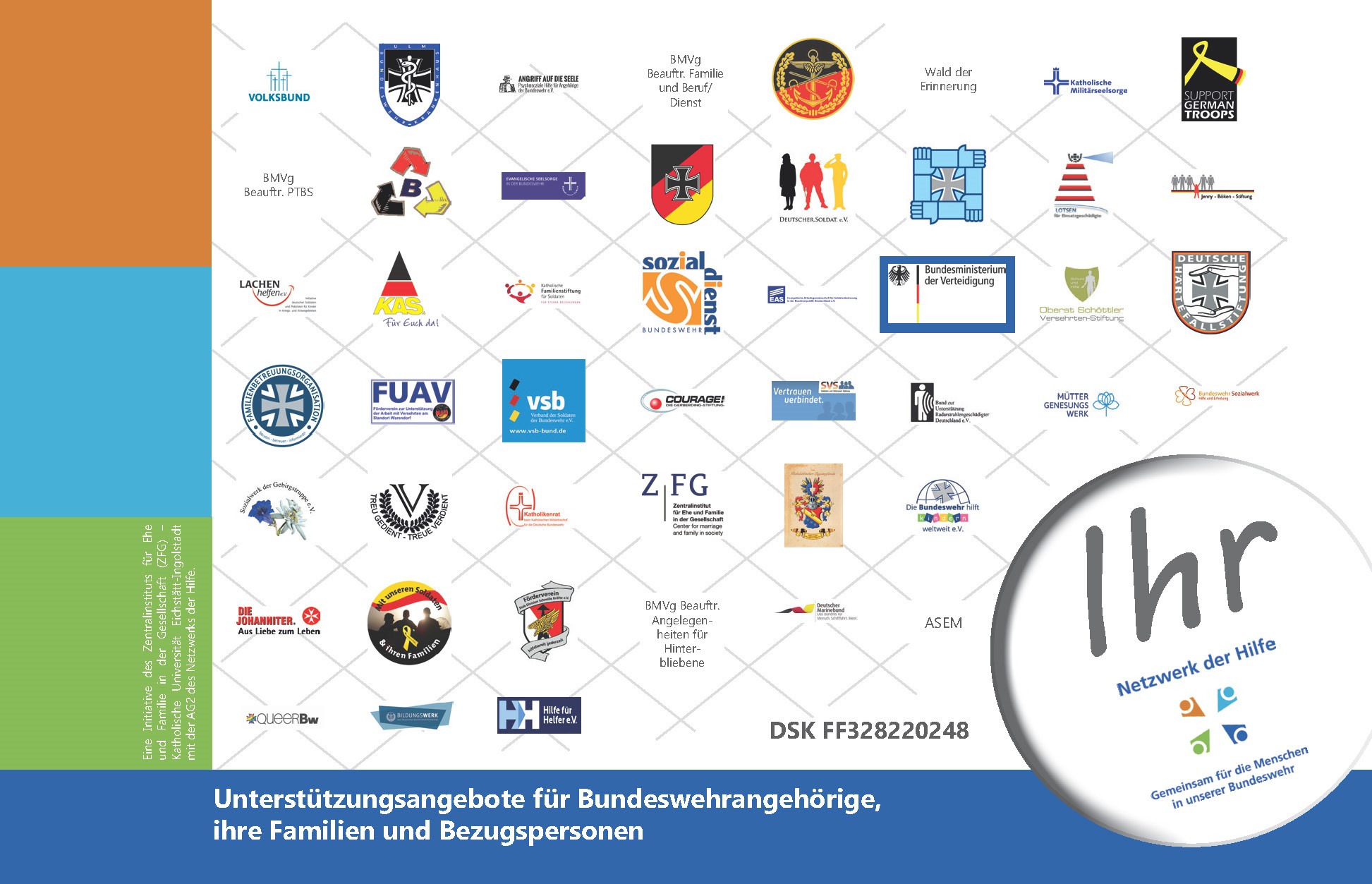 Cover Postkartenbuch Netzwerk der Hilfe 2022