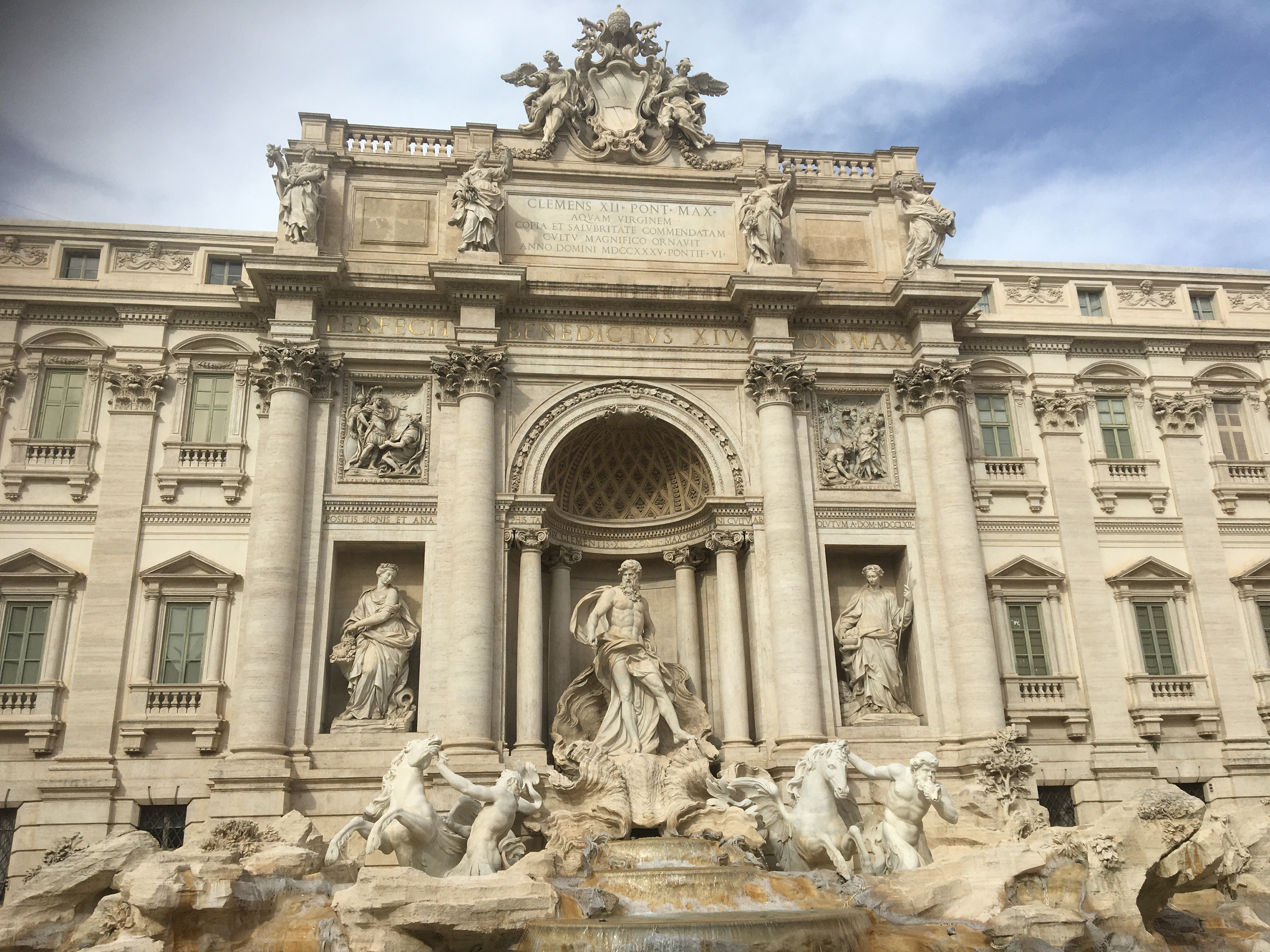 Der Trevi-Brunnen in Rom