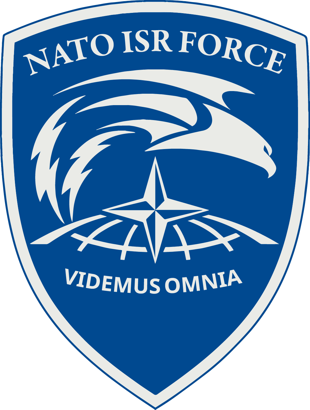 ein Wappen der NATO ISR Force