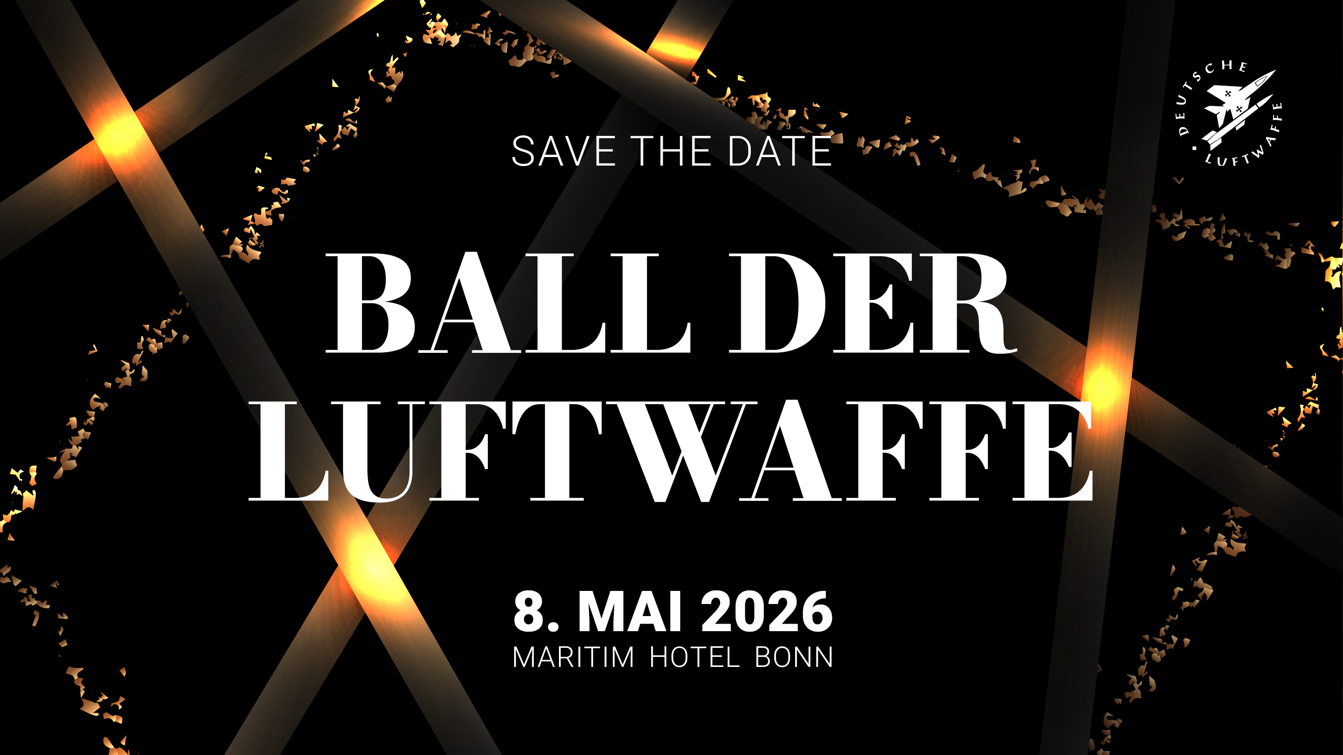 Das Logo Ball der Luftwaffe 2026