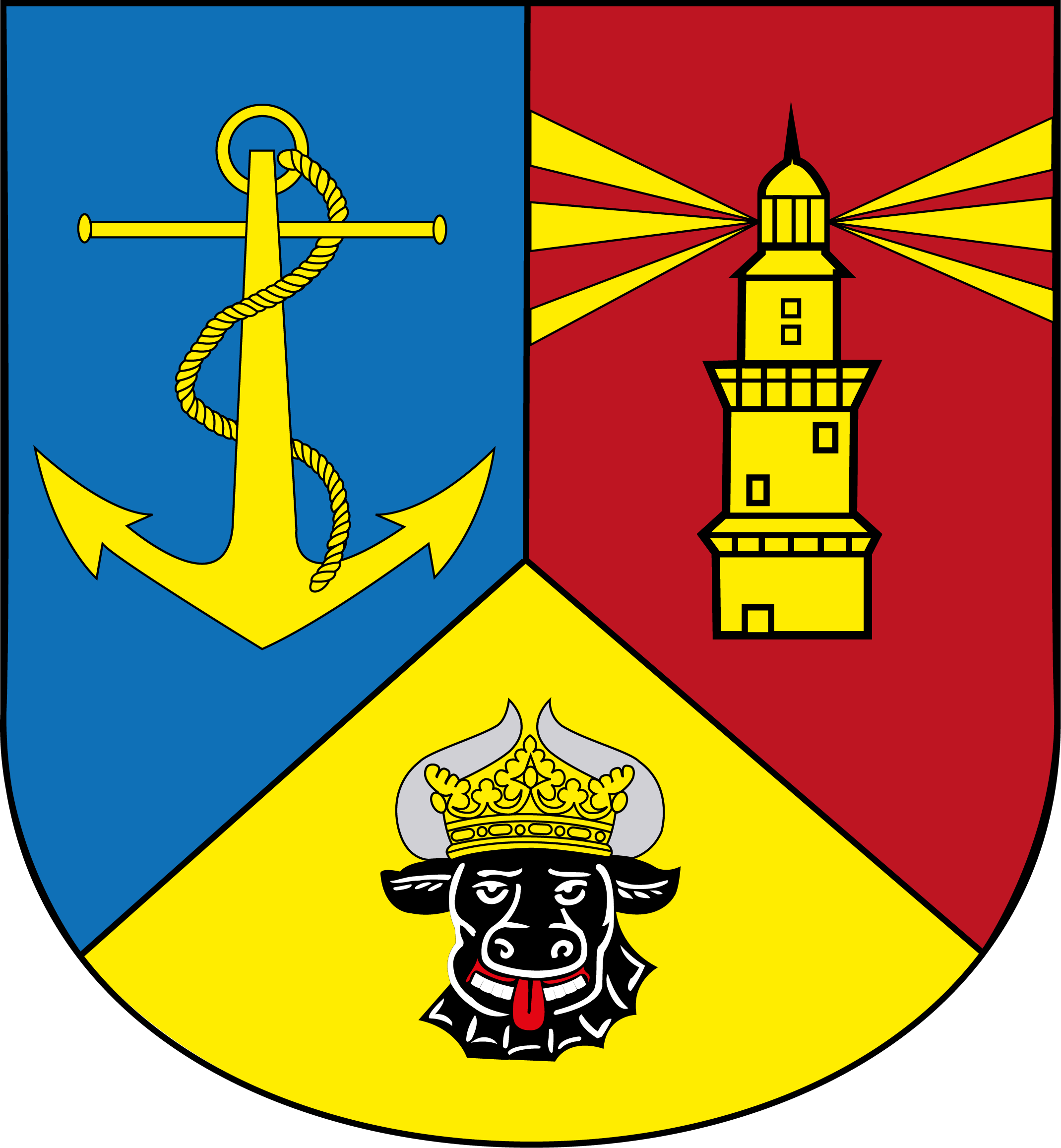 Wappen Marinestützpunktkommando Warnemünde Wappen des Marinestützpunktkommando Warnemünde
