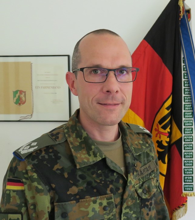 Porträtfoto eines Bundeswehrsoldaten