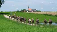 Soldatenwallfahrt zum Kloster Andechs