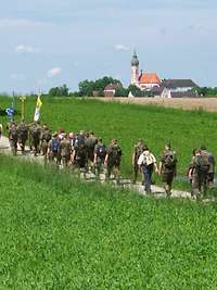 Soldatenwallfahrt zum Kloster Andechs Soldatenwallfahrt zum Kloster Andechs