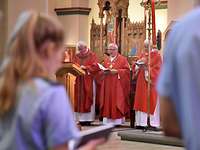 Gottesdienst zum Weltfriedenstag in Berlin