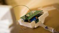 Radiosonde in Nahaufnahme