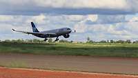 Flugzeug beim Start