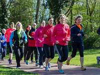 Betriebliches Gesundheitsmanagement in Oldenburg Eine Laufgruppe beim betriebliches Gesundheitsmanagement in Oldenburg