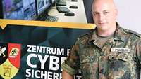 Ein Portraitbild des Soldaten