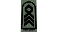 Picture of Rank Insignia Chief master sergeant (OR-9) for field dress