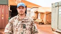 Ein Soldat im Portrait
