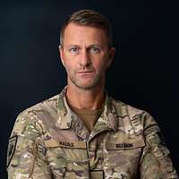 Generalmajor Claudio Madile in Uniform