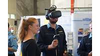 Soldat mit Virtual-Reality-Brille