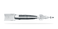 Bombe GBU-48 freigestellt in Seitenansicht