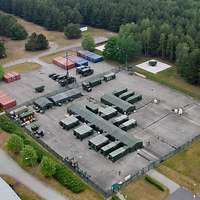 Der verlegefähige Gefechtsstand der Luftwaffe, das DCRC, in Schönewalde 