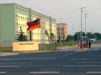 Heeresunteroffizierschule Delitzsch Kaserneneinfahrt Heeresunteroffizierschule Delitzsch