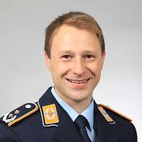 Porträt eines Soldaten in Uniform