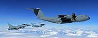 Luftbetankung mit A400M