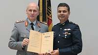 Zeugnisübergabe Rehman