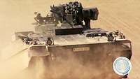 Marder in voller Fahrt
