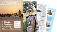 Monatszeitschrift KOMPASS. Soldat in Welt und Kirche