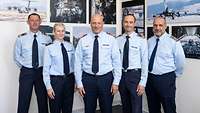 Das Pre-Implementation-Team (PIT) zu Besuch beim Inspekteur der Luftwaffe.