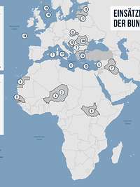  Einsatzgebiete der Bundeswehr 