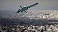 Rocket above sea level