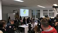 Pressekonferenz in Germersheim