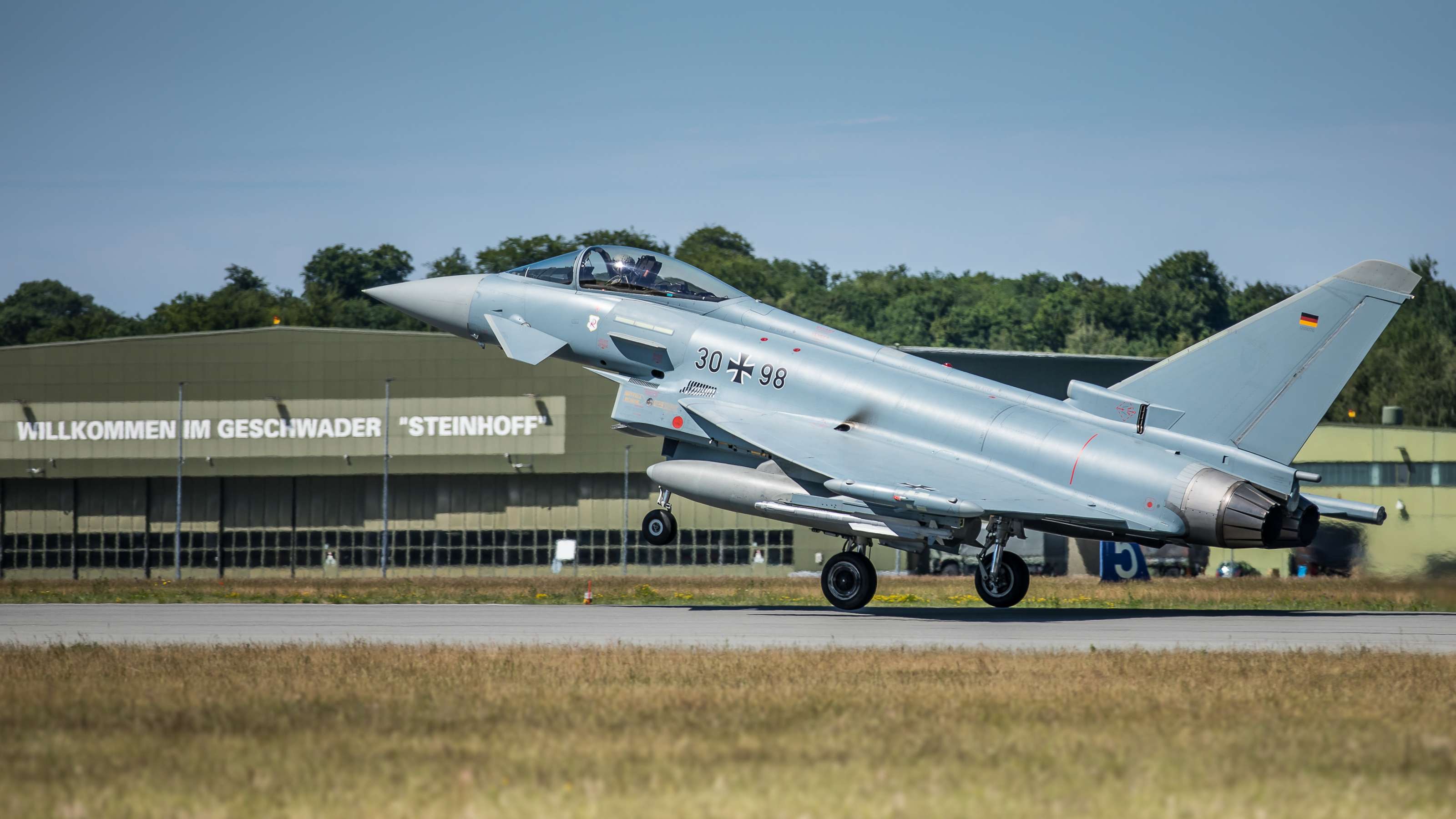 Alarmstart an der Ostsee QRA fliegt von Laage aus