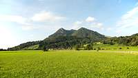 Sonthofen Ein Bergrücken in den Allgäuer Alpen