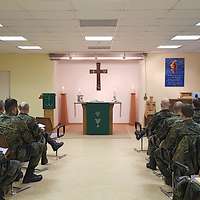 Andachtsraum des Evangelischen Militärpfarramts Fritzlar