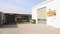 Halle mit der Aufschrift „Terminal 2 International Flights“