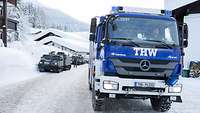 Schneeeinsatz der Bundeswehr in Bayern