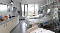 Intensivstation im Bundeswehrkrankenhaus Hamburg
