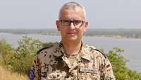 Portrait des Oberstleutnant Straubmeier Kontingentführer bei EUTM Mali