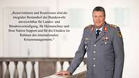 Generalleutnant Laubenthal Portrait von Generalleutnant Laubenthal im Dienstanzug