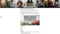 Die Veranstaltungsankündigung auf www.bundeswehrkarriere.de.