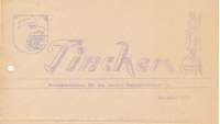 Titelseite der allerersten „Tinchen“-Ausgabe Die Titelseite der allerersten „Tinchen“-Ausgabe vom Dezember 1973. Sie ist auf Matrize geschrieben.