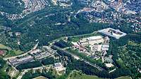 Wilhelmsburgkaserne Ulm Luftaufnahme einer Kaserne in Ulm