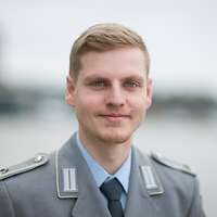 Ein Soldat im Porträt