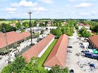 Werdenfelser Kaserne am Standort Murnau am Staffelsee Überblick über eine Kaserne der Bundeswehr in Bayern