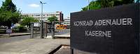 Konrad-Adenauer--Kaserne Einfahrt