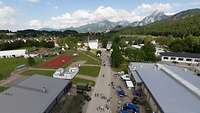 Die Bundeswehr in Füssen Überblick über eine Kaserne in Bayern.