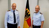 Inspekteur der Luftwaffe, Generalleutnant Ingo Gerhartz, und Generalmajor Günter Katz.