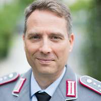 Ein Soldat im Porträt