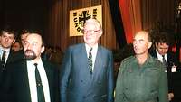 Eppelmann, Stoltenberg und Schönbohm nebeneinander