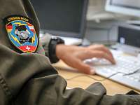 Ein Patch auf einer Uniform